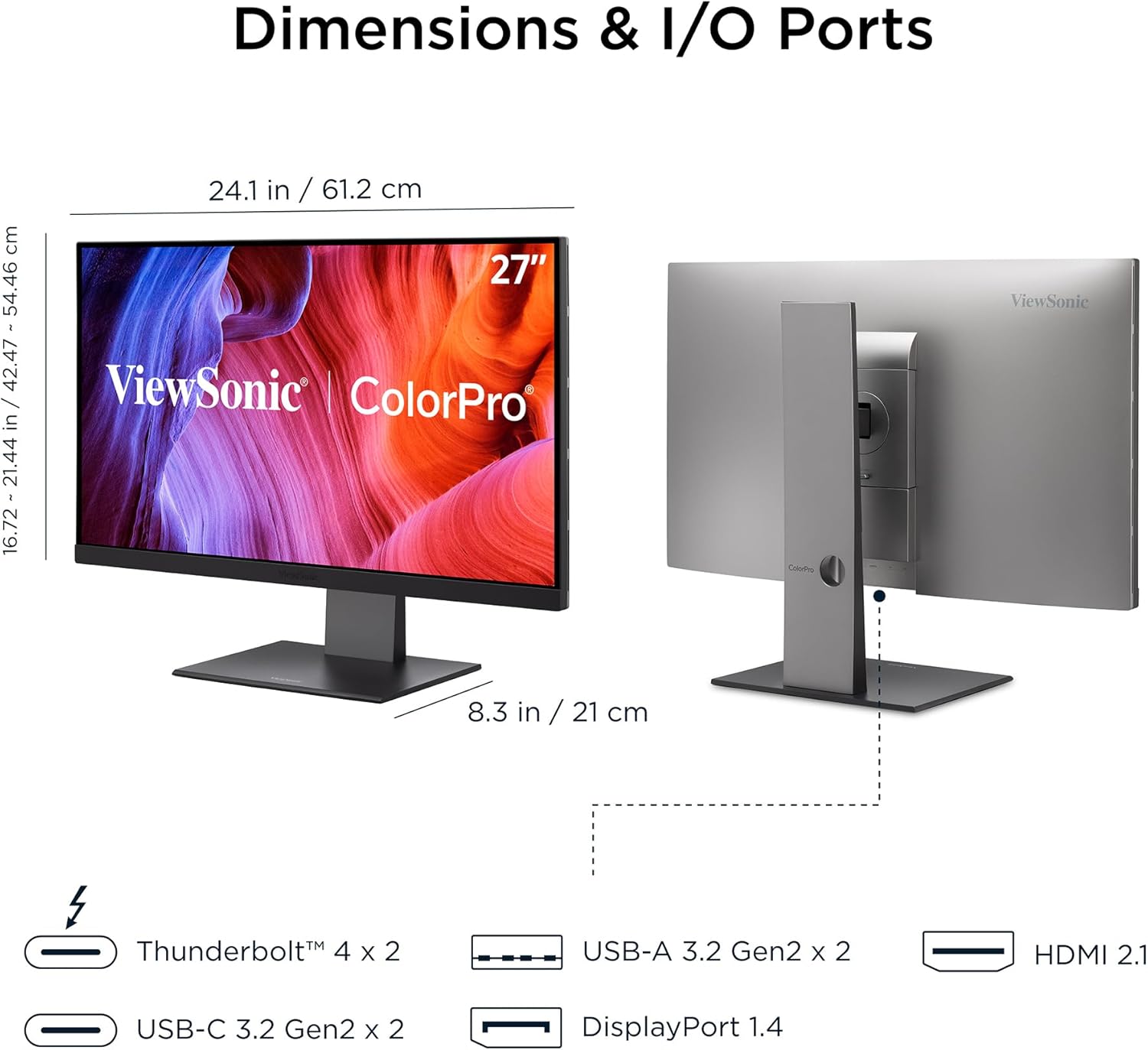 ViewSonic Monitor VP2788-5K